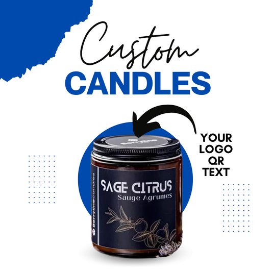 Sample Shop Custom Candle