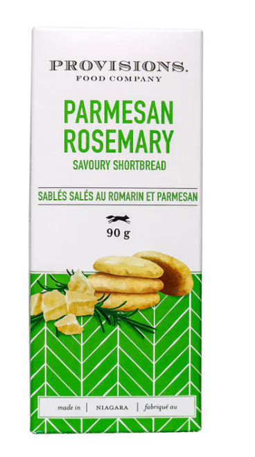 Parmesan Rosemary Shortbread